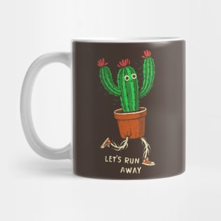 Let's run away Mug